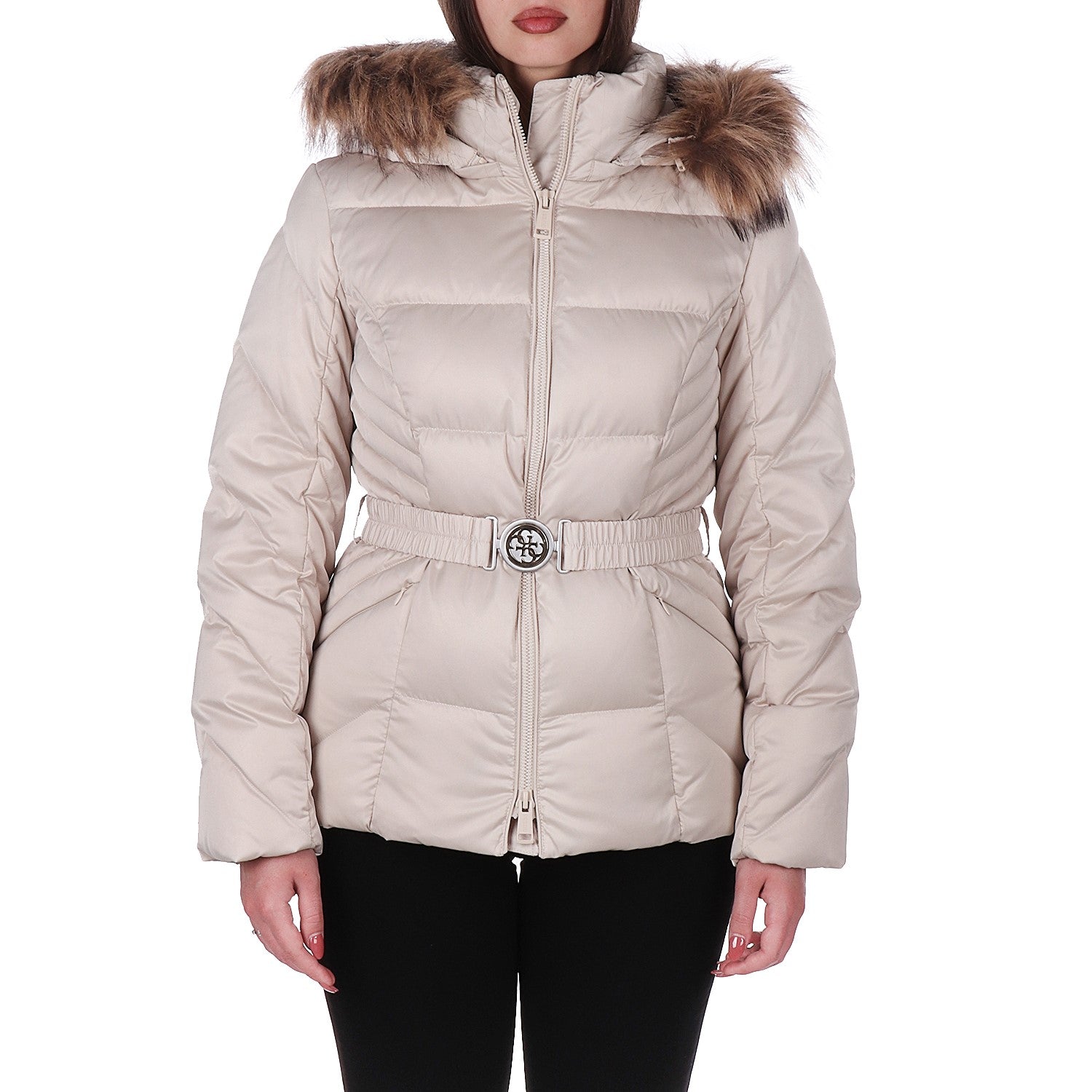 Guess Giacca Donna Guess W6RL52 WL850 brown brown Guess Giacca Donna Guess W6RL52 WL850 brown brown