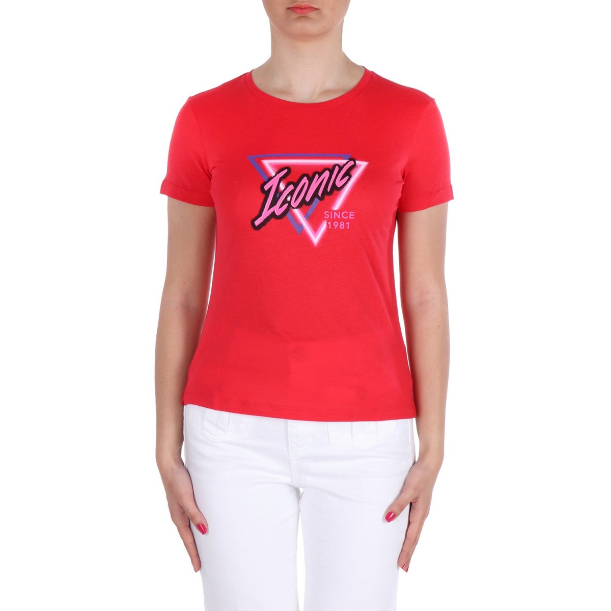 Guess T-shirt Rosso...