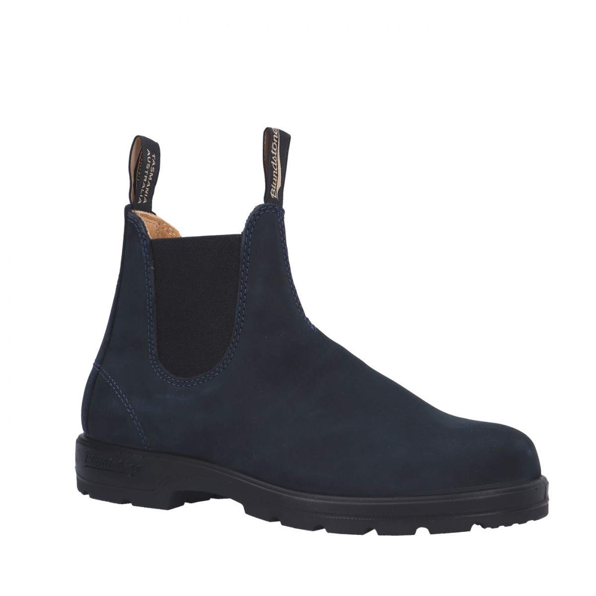 Stivaletto chelsea da uomo Blundstone 1940 blu navy in nabuck