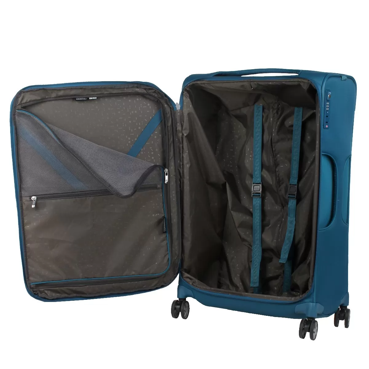 Samsonite Spinner m 4 ruote Petrol blue D'lite KG6*21304