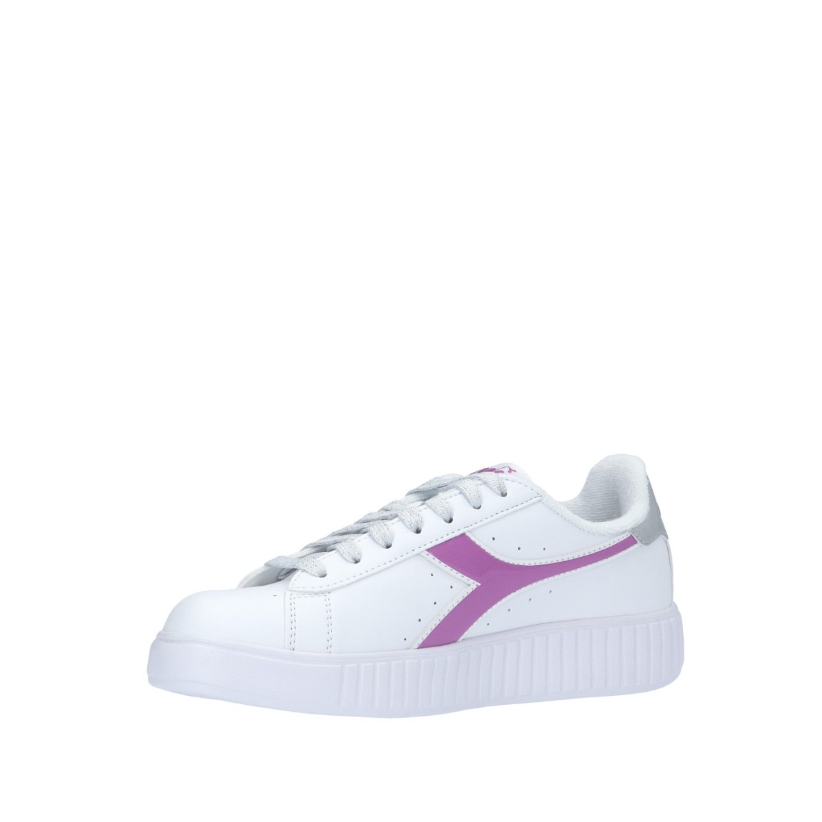 DIADORA SNEAKERS DIADORA STEP P 178335. DA DONNA, COLORE BIANCO/VIOLA  AFRICAN