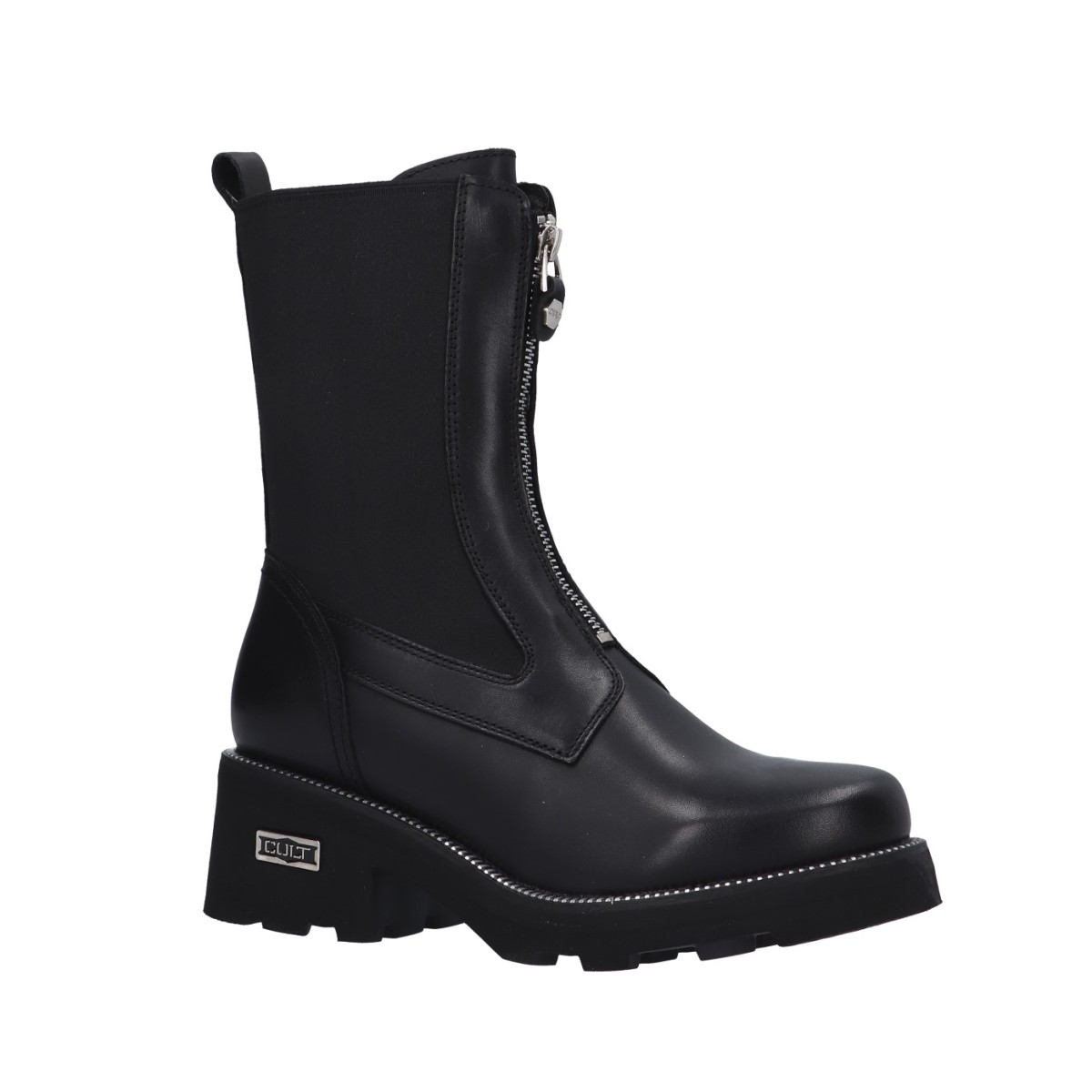 Cult Stivaletto Nero Tacco CLW392900