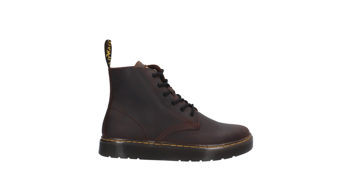 Dr. martens Sneaker alta Marrone scuro Gomma 27779201