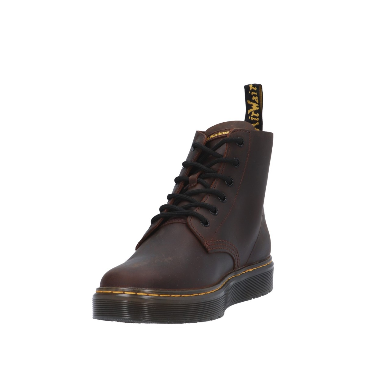 Dr. martens Sneaker alta Marrone scuro Gomma 27779201