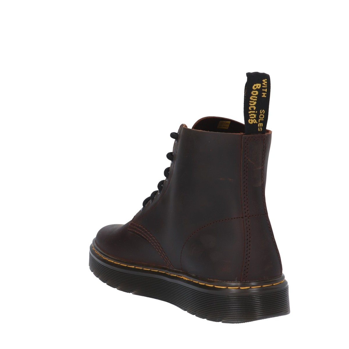 Dr. martens Sneaker alta Marrone scuro Gomma 27779201