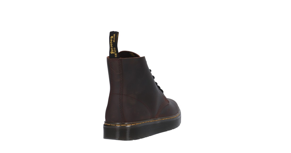 Dr. martens Sneaker alta Marrone scuro Gomma 27779201