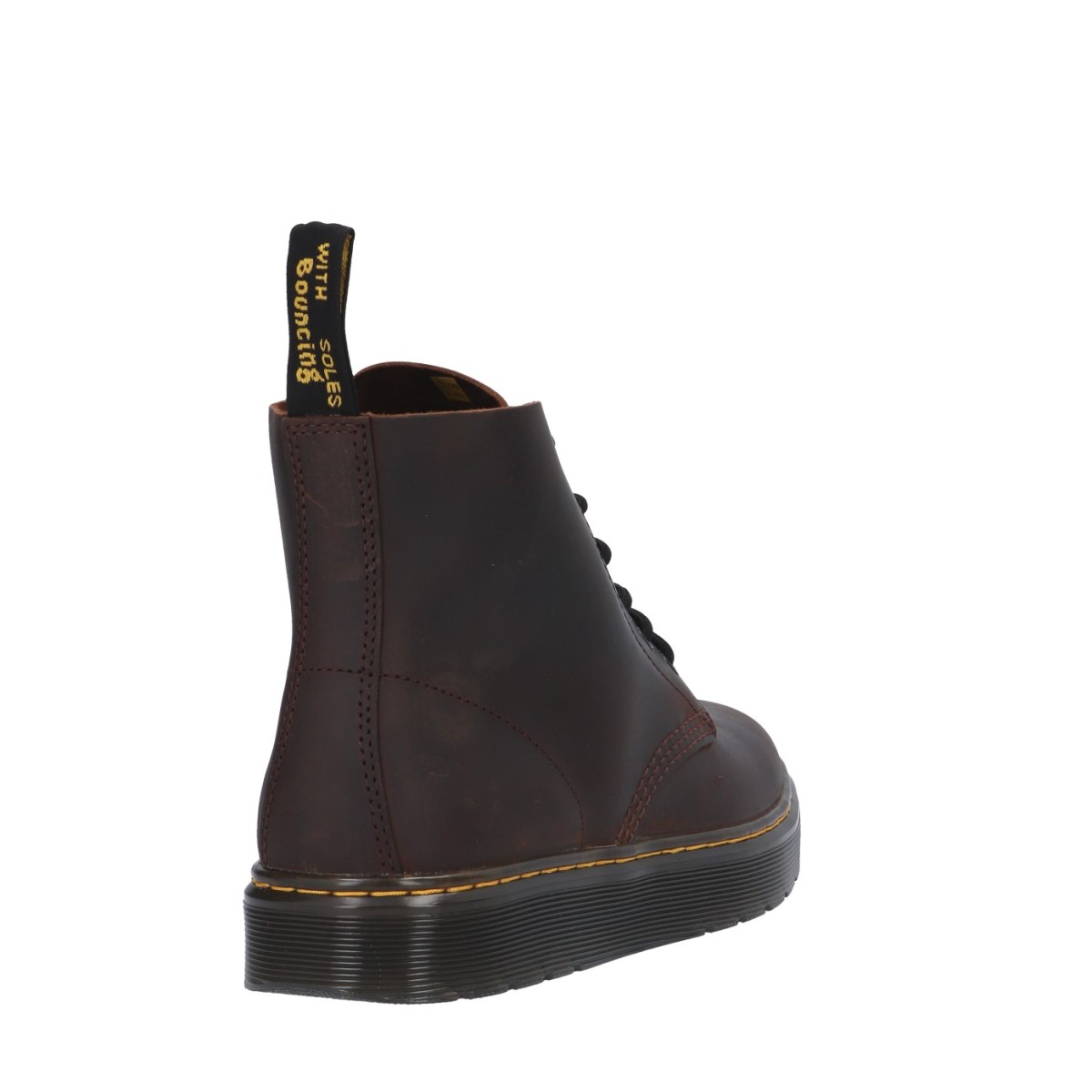 Dr. martens Sneaker alta Marrone scuro Gomma 27779201