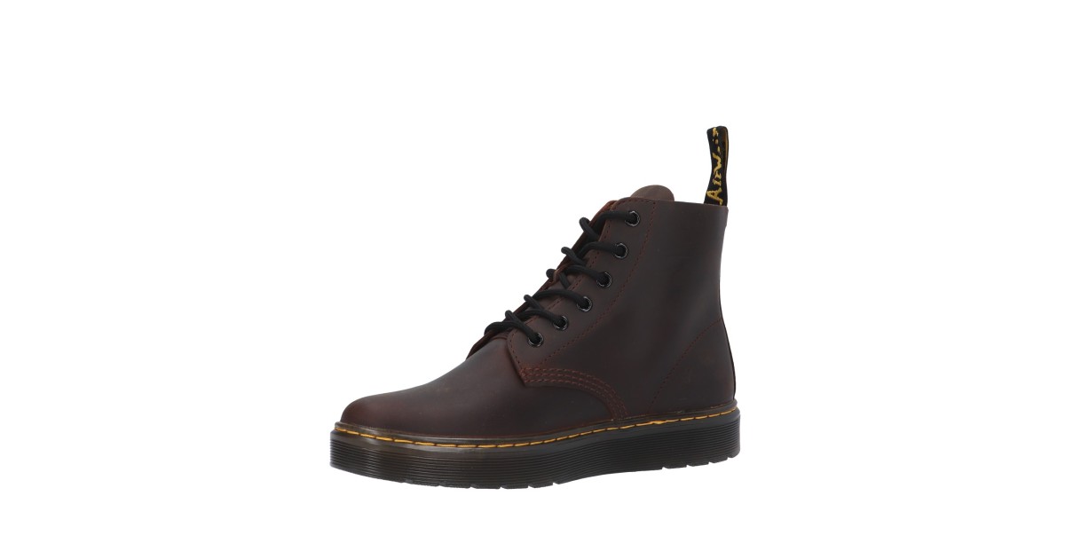 Dr. martens Sneaker alta Marrone scuro Gomma 27779201