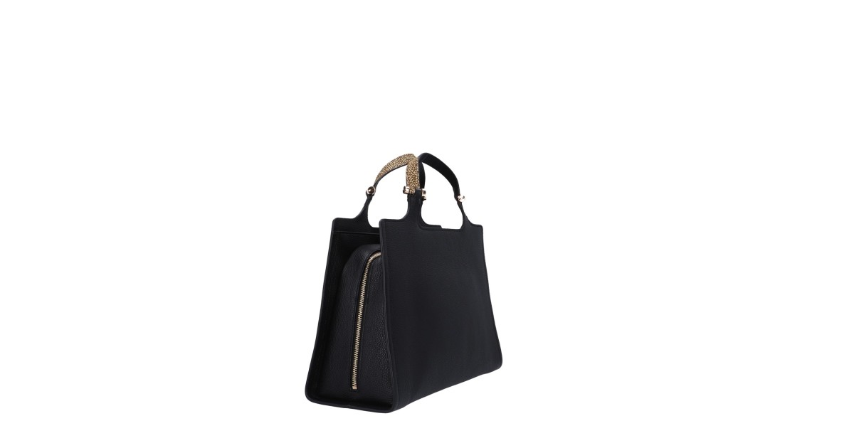 Borbonese Borsa a mano Nero/naturale 924272