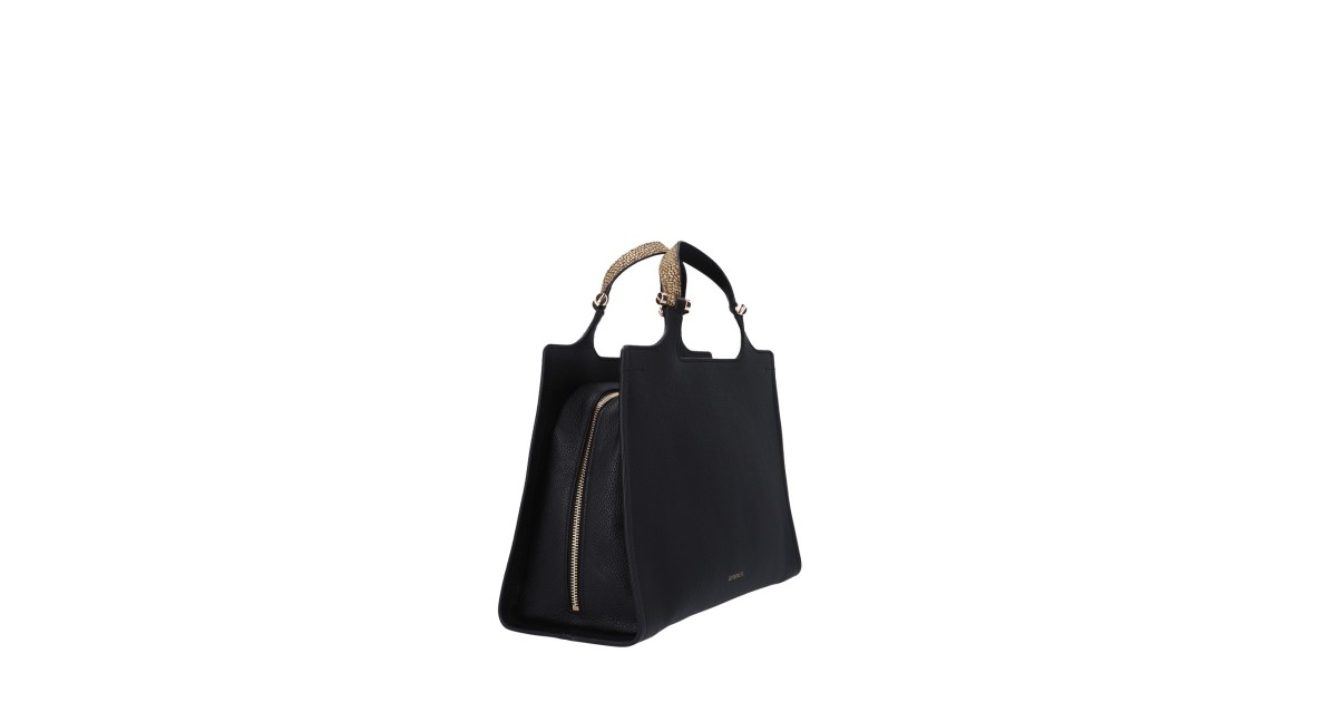 Borbonese Borsa a mano Nero/naturale 924272