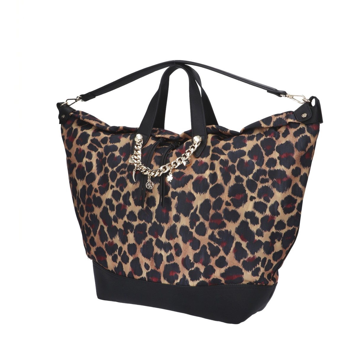 Ynot Wild Borsa Tote Grande Leopard - Acquista A Prezzi Outlet!