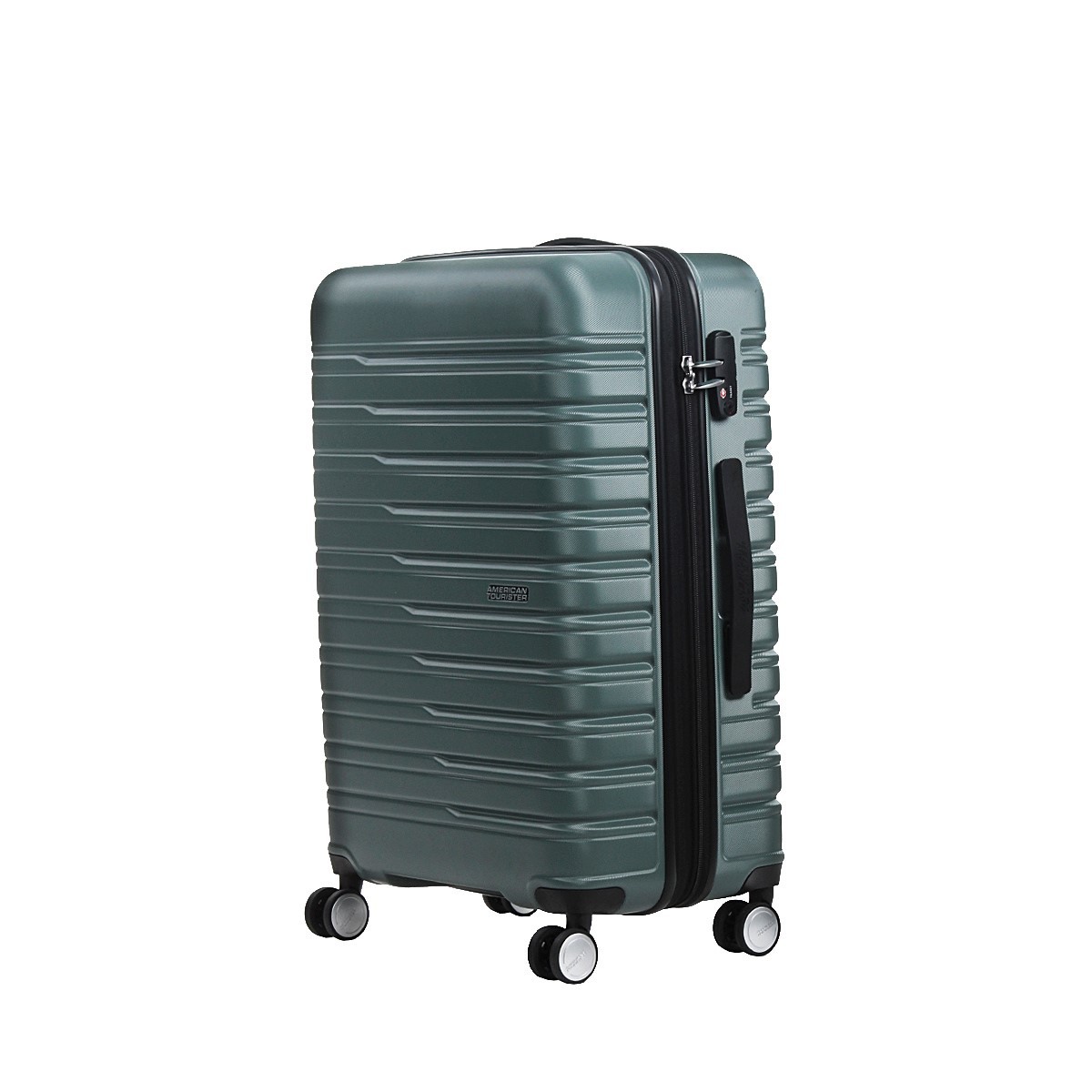 American tourister by samsonite Spinner m 4 ruote Verde Flashline ME8*04002