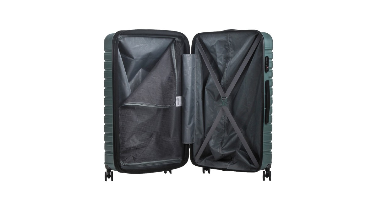 American tourister by samsonite Spinner l 4 ruote Verde Flashline ME8*04003