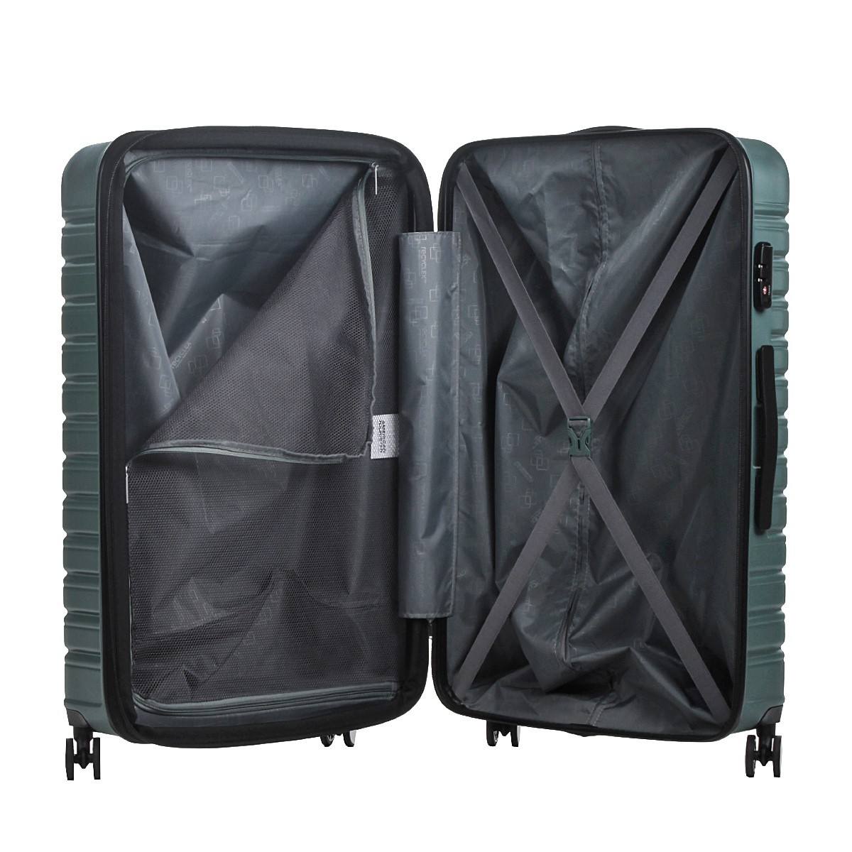 American tourister by samsonite Spinner l 4 ruote Verde Flashline ME8*04003