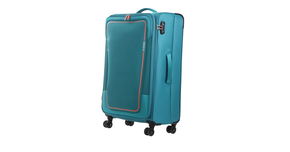 American tourister by samsonite Spinner l 4 ruote Stone teal Pulsonic MD6*21003