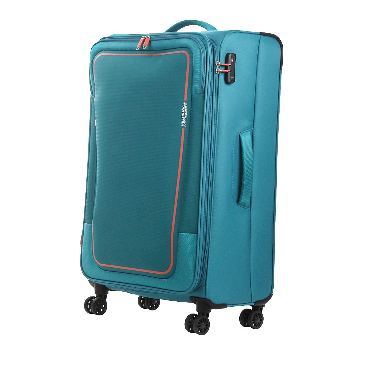 American tourister by samsonite Spinner l 4 ruote Stone teal Pulsonic MD6*21003