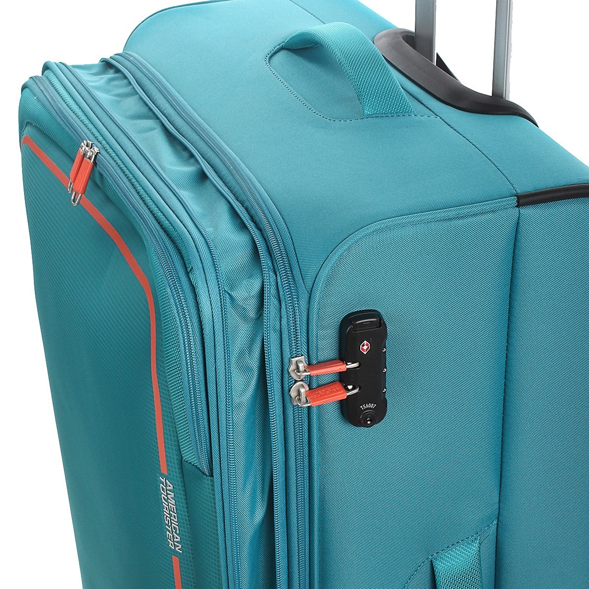 American tourister by samsonite Spinner l 4 ruote Stone teal Pulsonic MD6*21003