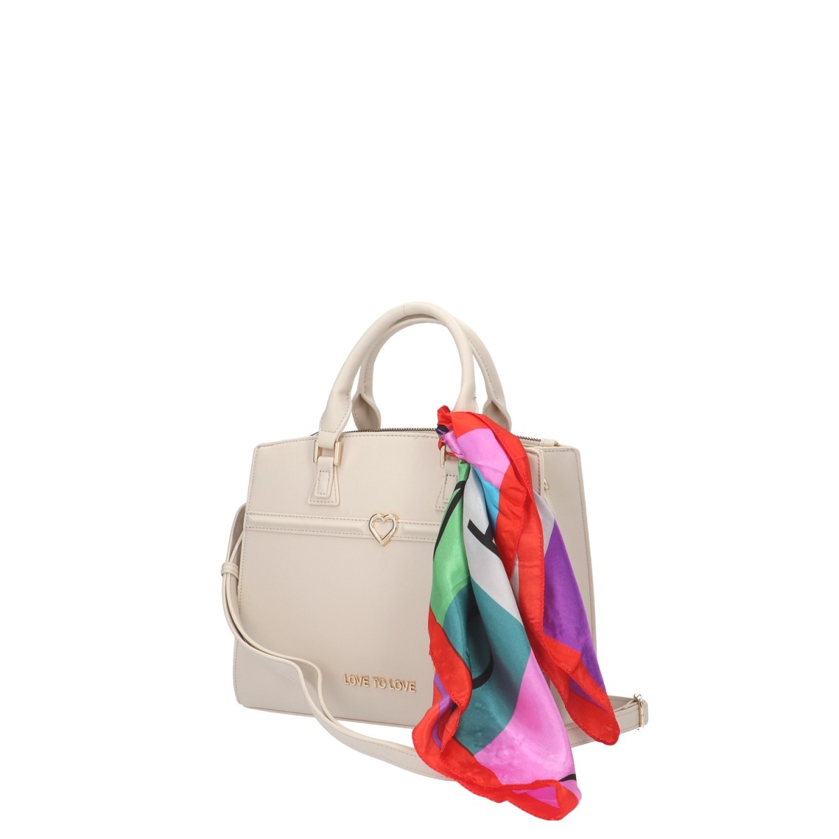 Love to love Borsa a mano Beige LO-540