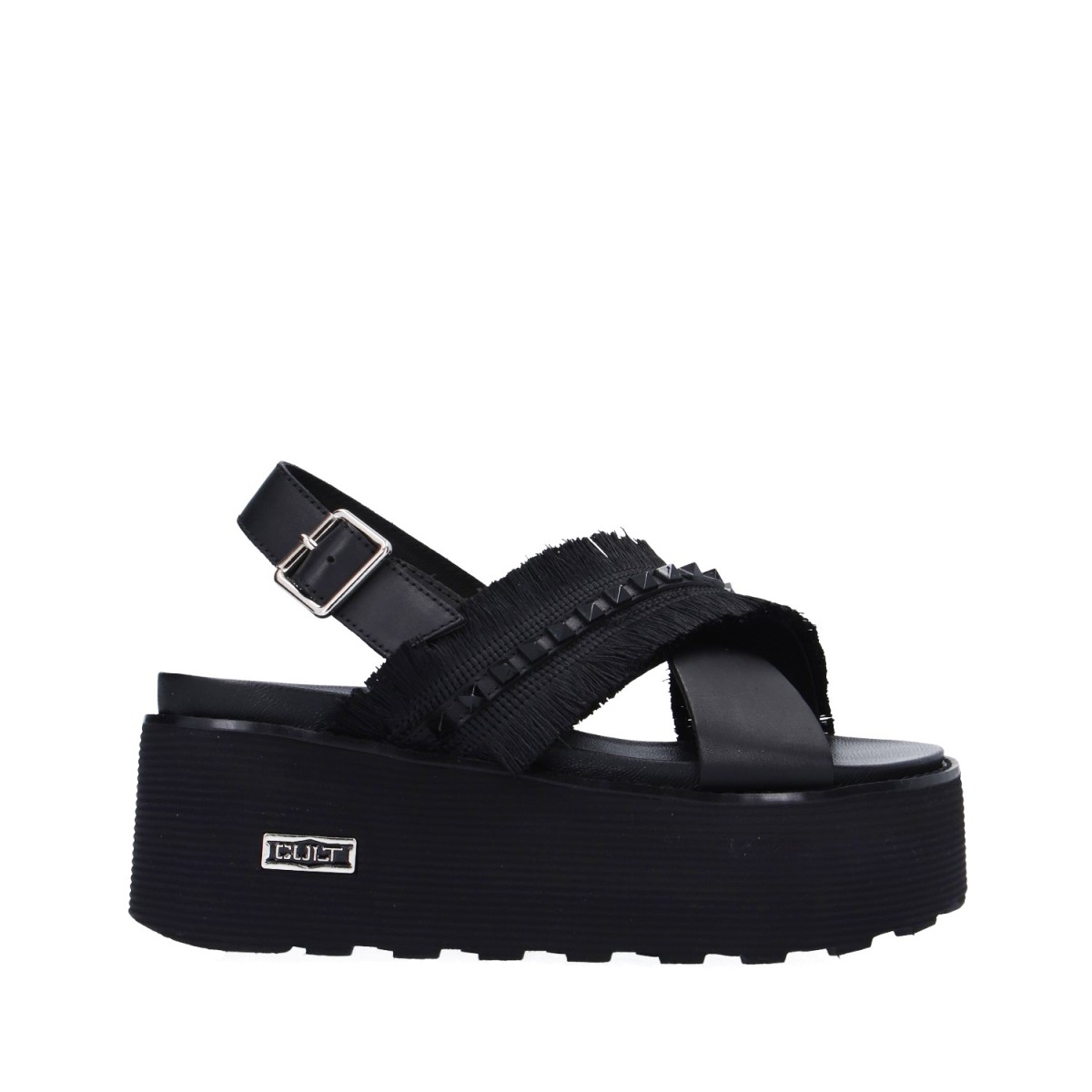 Cult Sandalo basso Nero Platform CLW426300