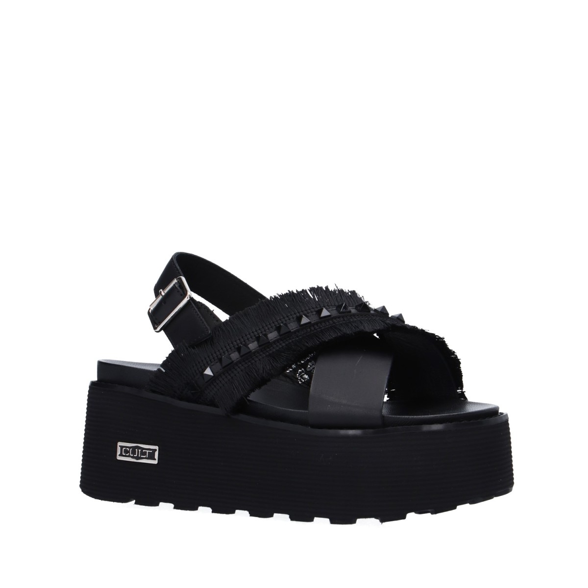 Cult Sandalo basso Nero Platform CLW426300