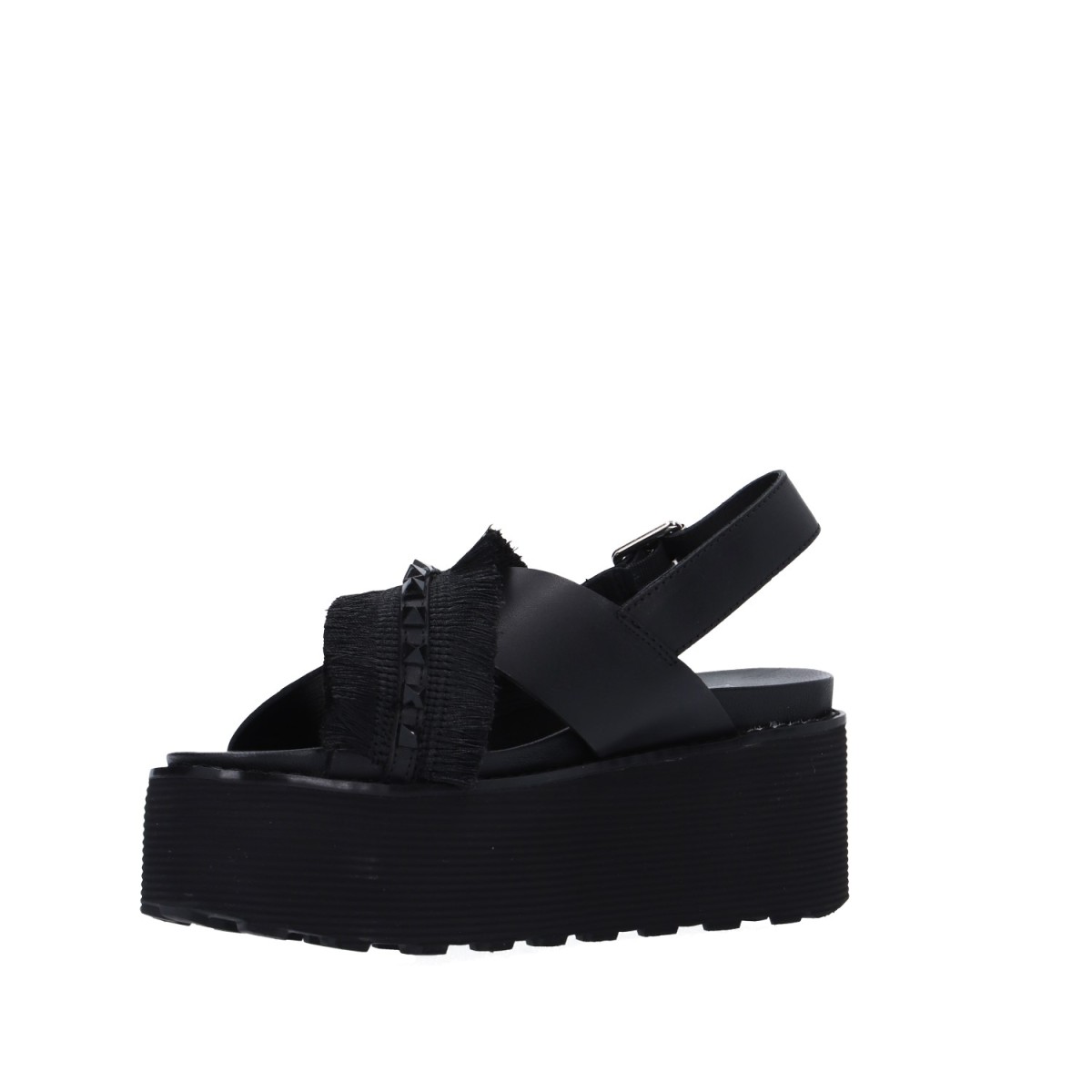 Cult Sandalo basso Nero Platform CLW426300