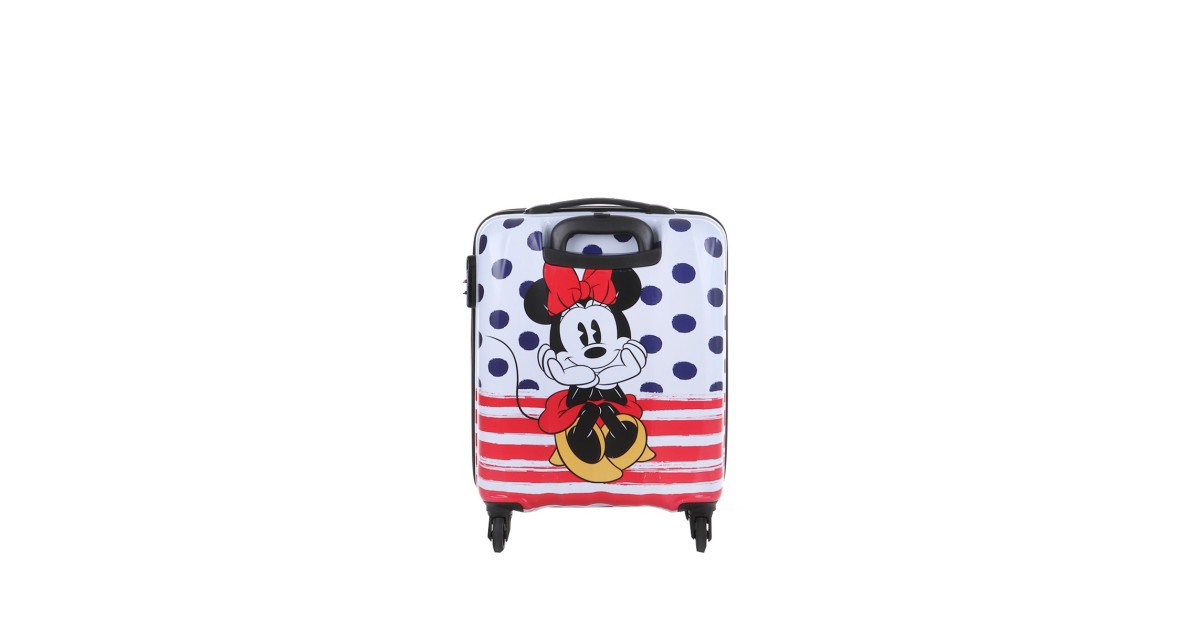 American tourister by samsonite Spinner cabina 4 ruote Minnie blue dots Disney legends 19C*31019