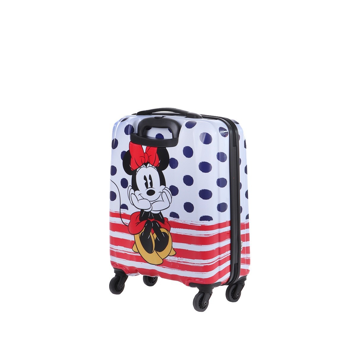 American tourister by samsonite Spinner cabina 4 ruote Minnie blue dots Disney legends 19C*31019