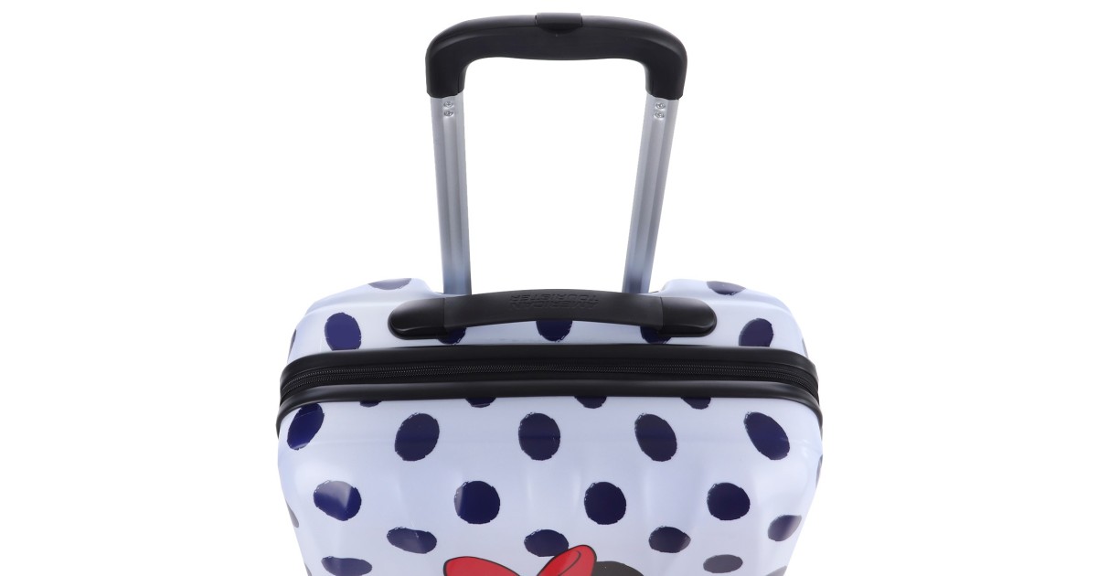 American tourister by samsonite Spinner cabina 4 ruote Minnie blue dots Disney legends 19C*31019