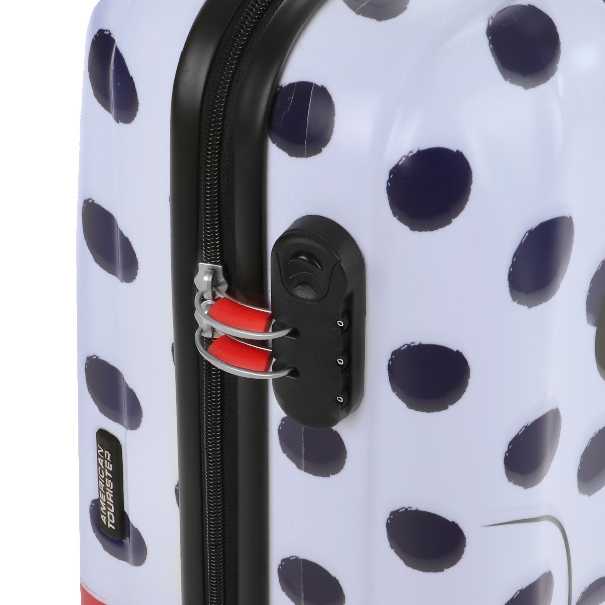 American tourister by samsonite Spinner cabina 4 ruote Minnie blue dots Disney legends 19C*31019