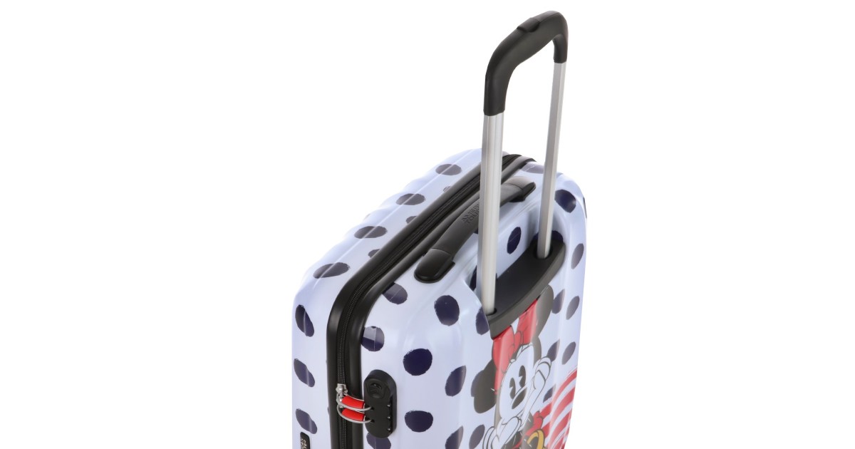 American tourister by samsonite Spinner cabina 4 ruote Minnie blue dots Disney legends 19C*31019