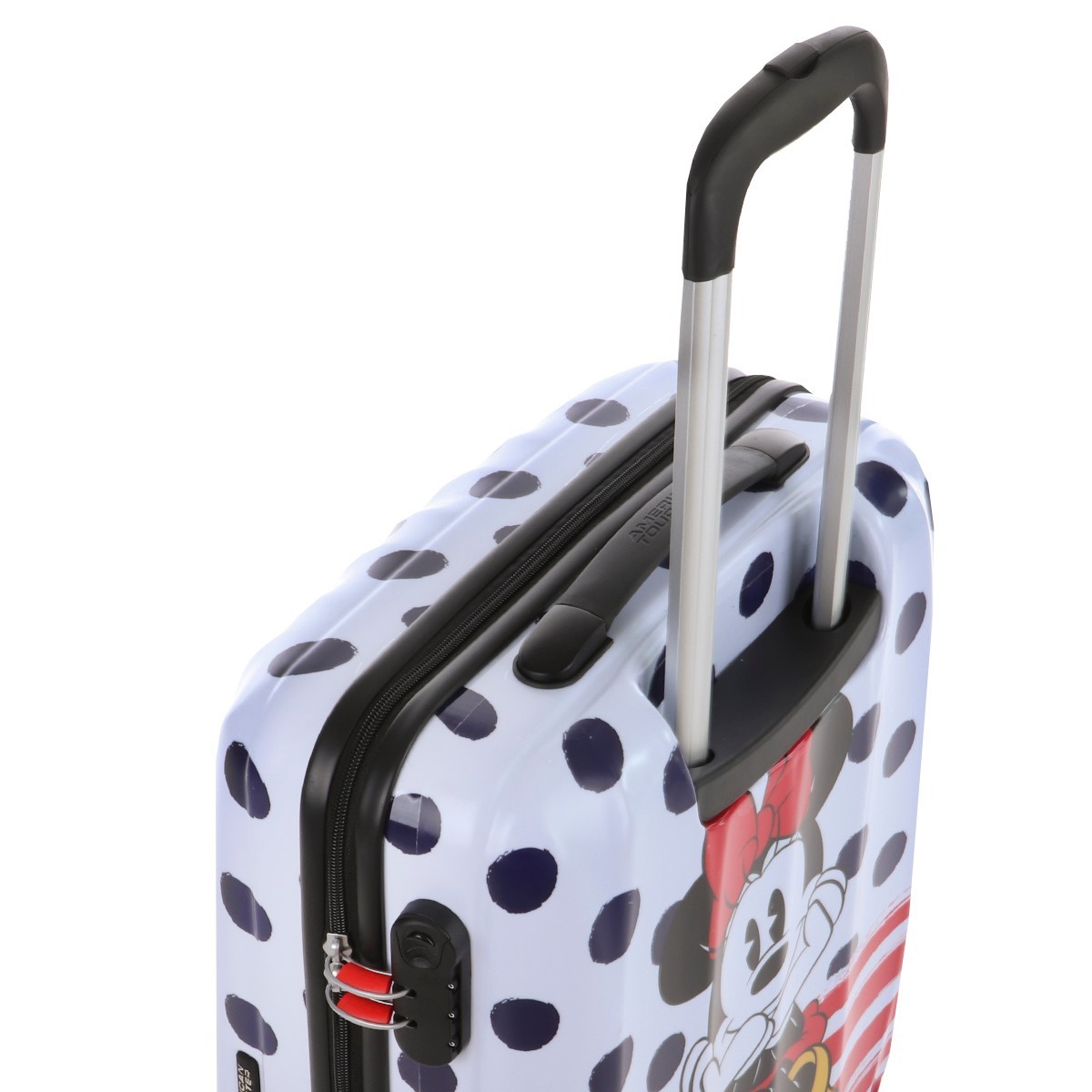 American tourister by samsonite Spinner cabina 4 ruote Minnie blue dots Disney legends 19C*31019