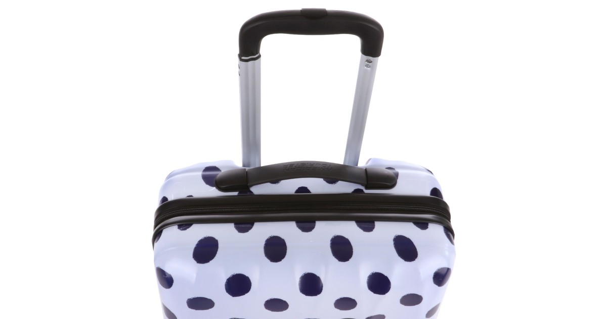 American tourister by samsonite Spinner cabina 4 ruote Mickey blue dots Disney legends 19C*71019