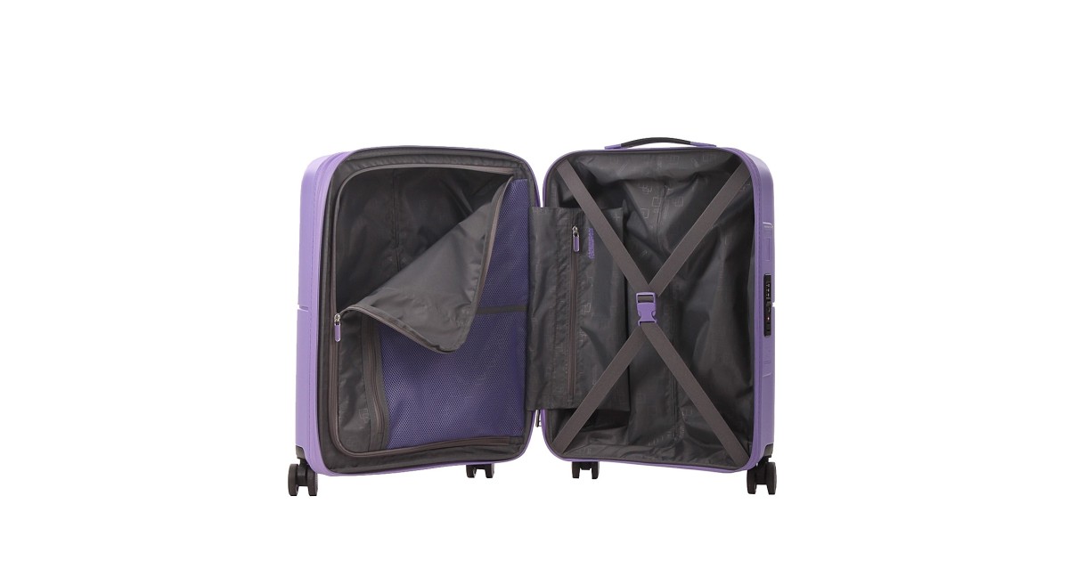 American tourister by samsonite Spinner cabina 4 ruote Violet purple Dashpop MG5*91001