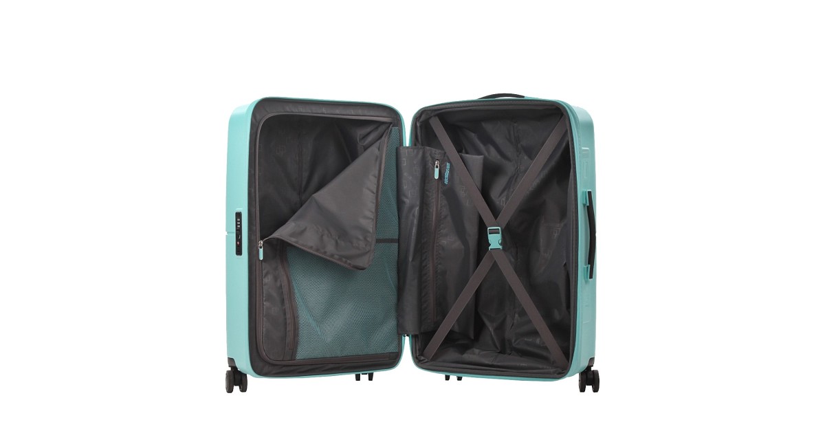 American tourister by samsonite Spinner m 4 ruote Aqua sky Dashpop MG5*21002