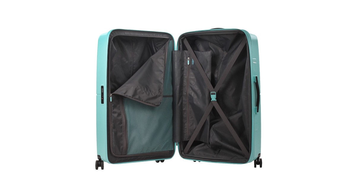 American tourister by samsonite Spinner l 4 ruote Aqua sky Dashpop MG5*21003