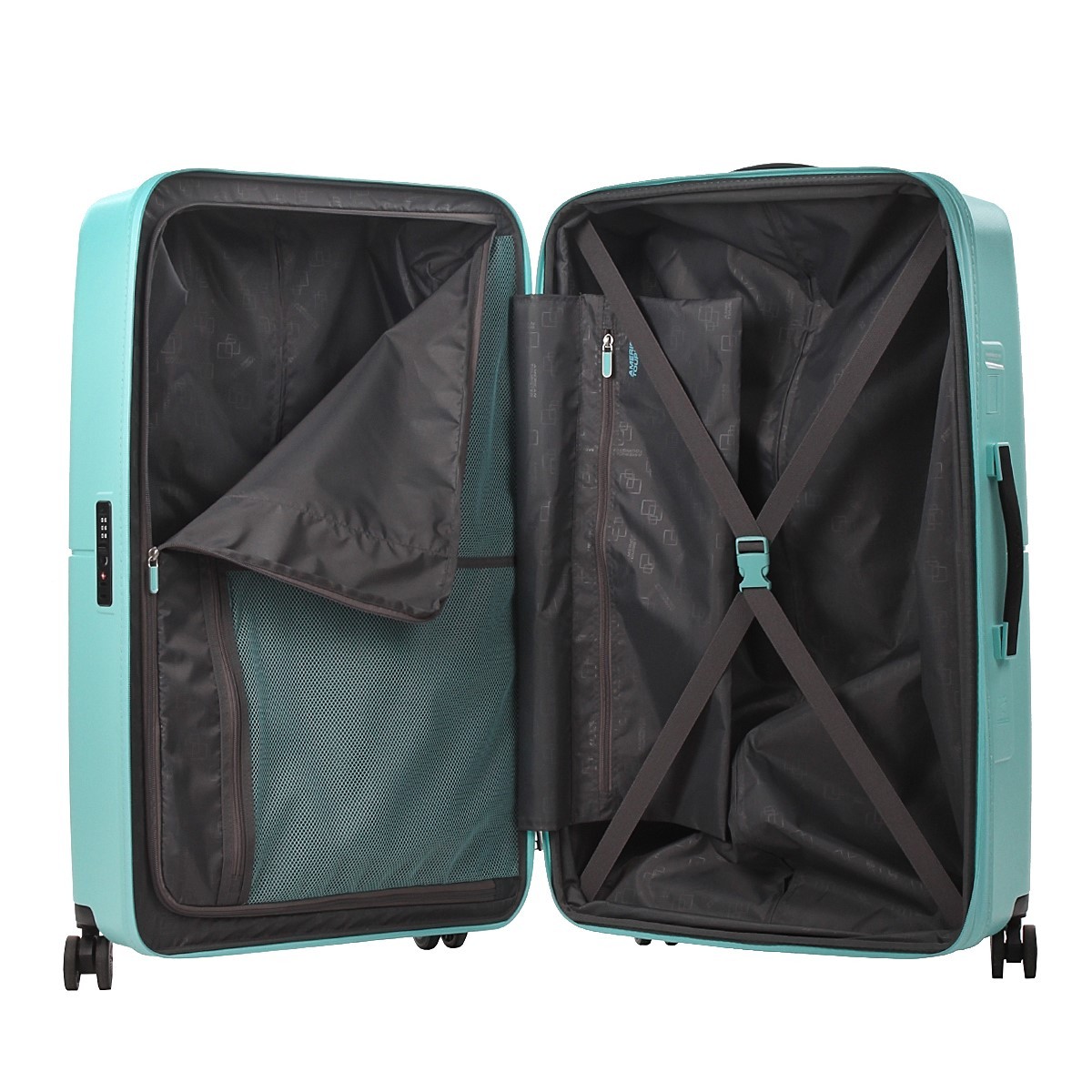 American tourister by samsonite Spinner l 4 ruote Aqua sky Dashpop MG5*21003