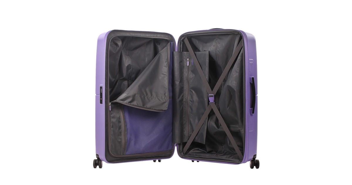 American tourister by samsonite Spinner l 4 ruote Violet purple Dashpop MG5*91003