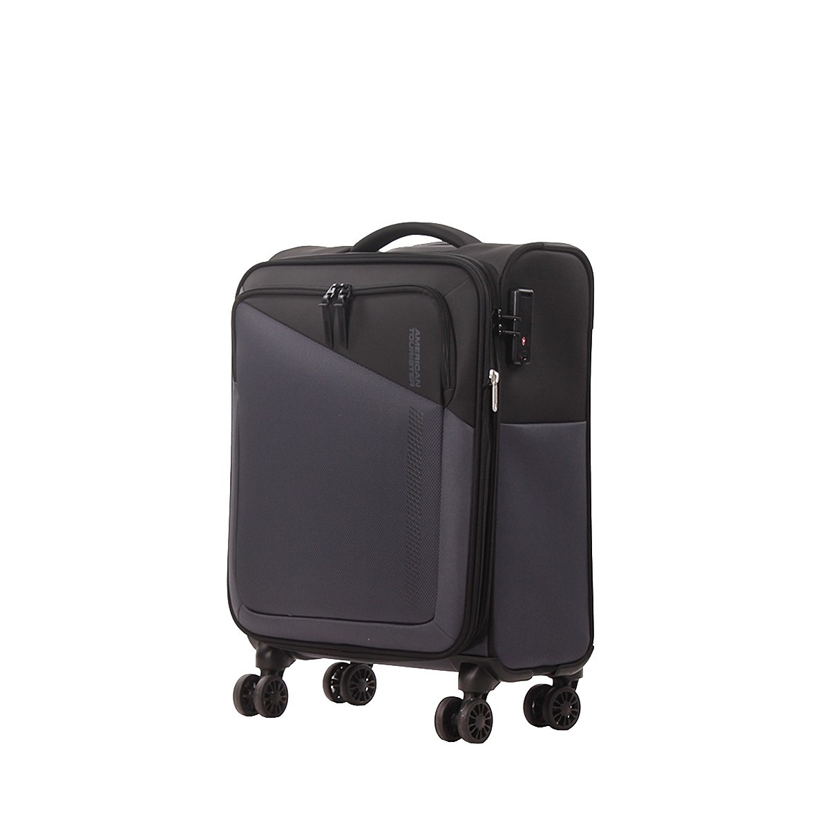 American tourister by samsonite Spinner cabina 4 ruote Nero/grigio Daring dash MF7*29001