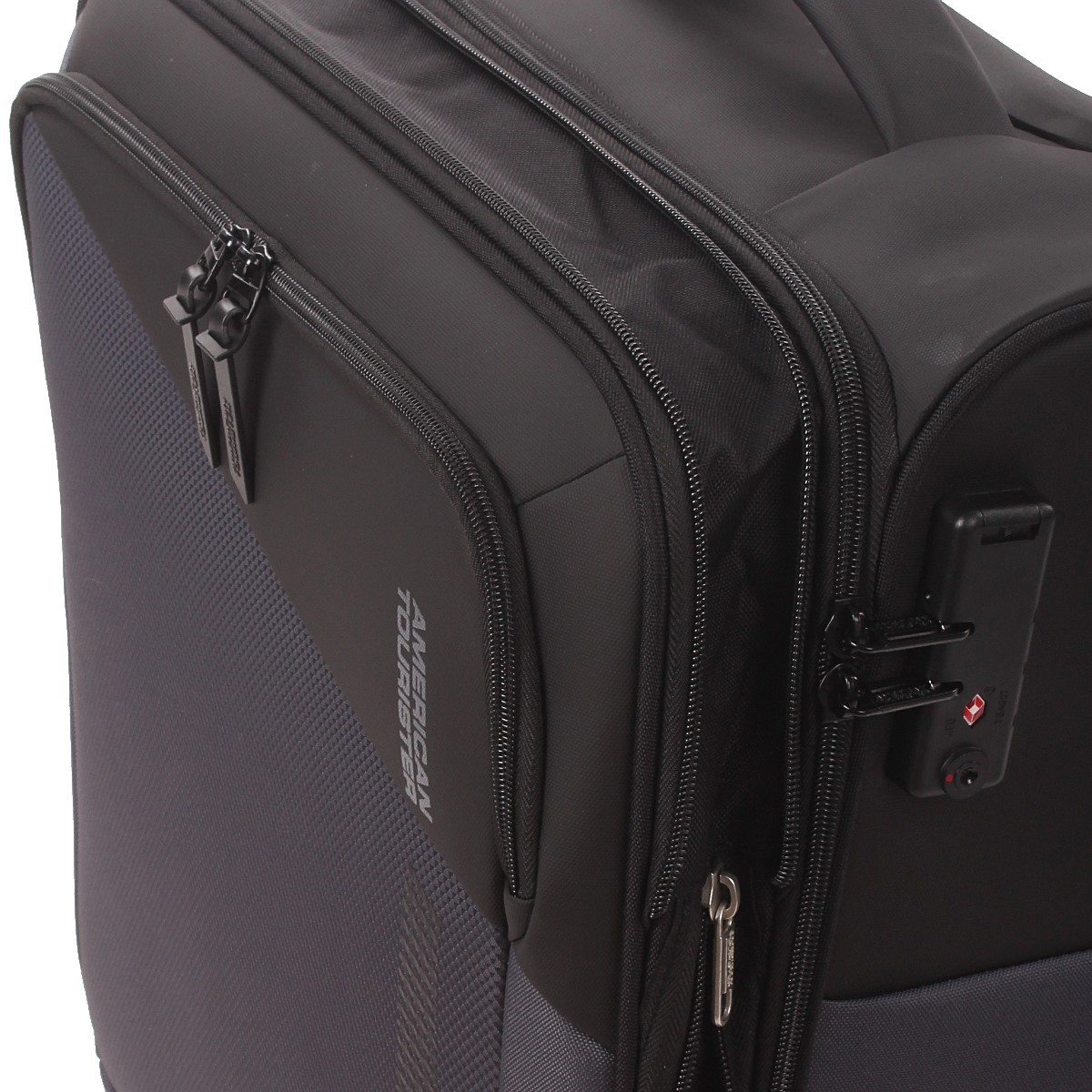 American tourister by samsonite Spinner cabina 4 ruote Nero/grigio Daring dash MF7*29001