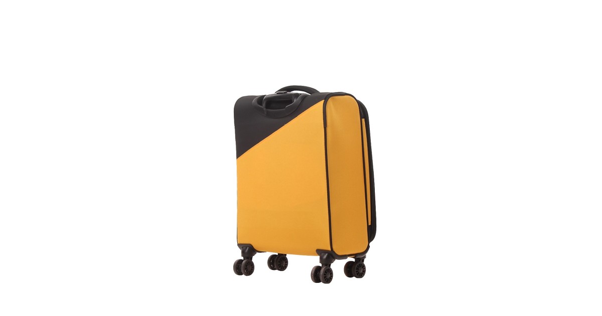 American tourister by samsonite Spinner cabina 4 ruote Nero/giallo Daring dash MF7*49001