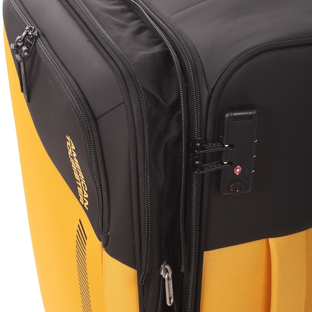 American tourister by samsonite Spinner m 4 ruote Nero/giallo Daring dash MF7*49002