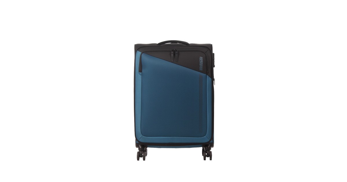 American tourister by samsonite Spinner m 4 ruote Nero/blu Daring dash MF7*39002