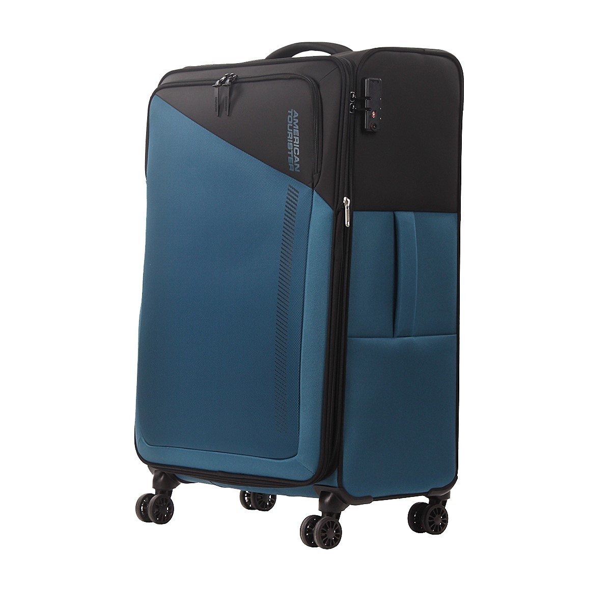 American tourister by samsonite Spinner l 4 ruote Nero/blu Daring dash MF7*39003