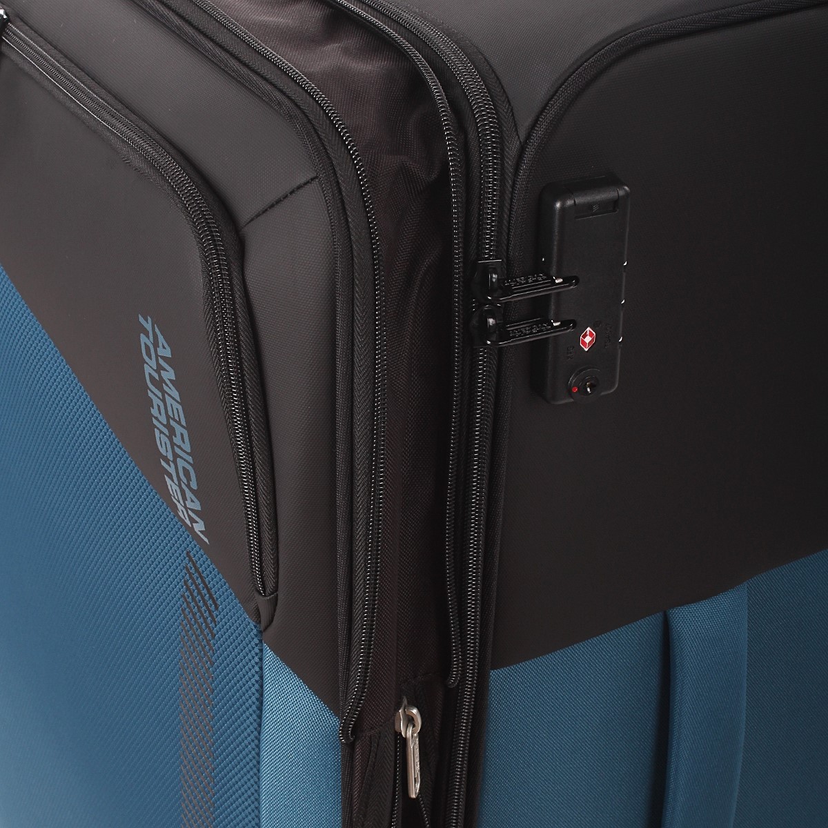 American tourister by samsonite Spinner l 4 ruote Nero/blu Daring dash MF7*39003