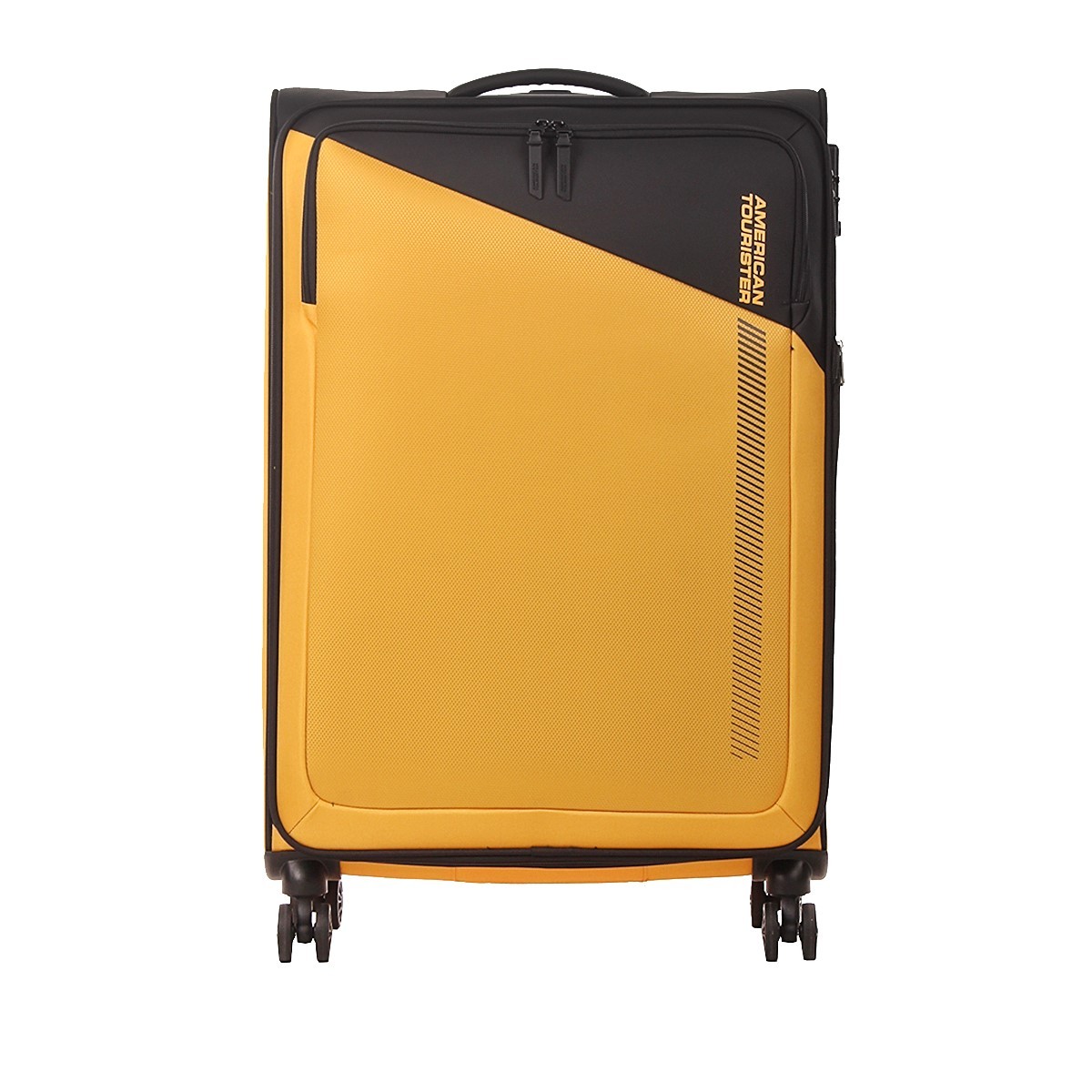 American tourister by samsonite Spinner l 4 ruote Nero/giallo Daring dash MF7*49003