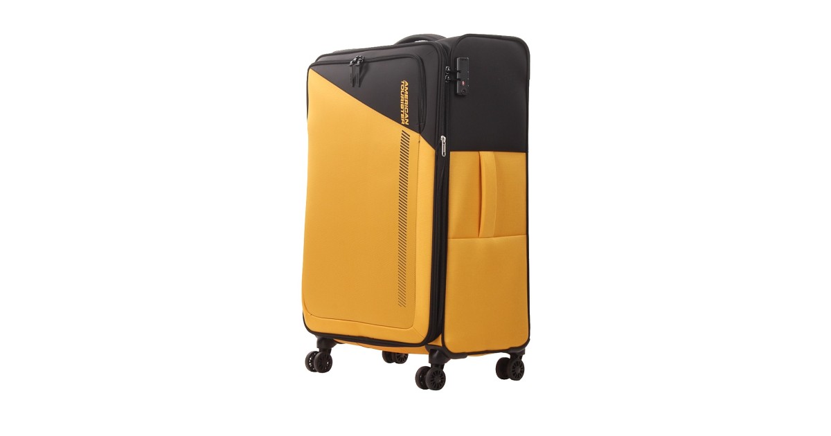 American tourister by samsonite Spinner l 4 ruote Nero/giallo Daring dash MF7*49003