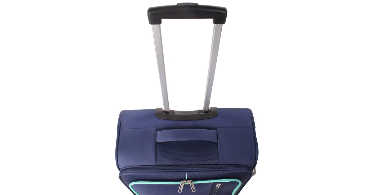 American tourister by samsonite Spinner m 4 ruote Combat navy Sea seeker MD7*41002