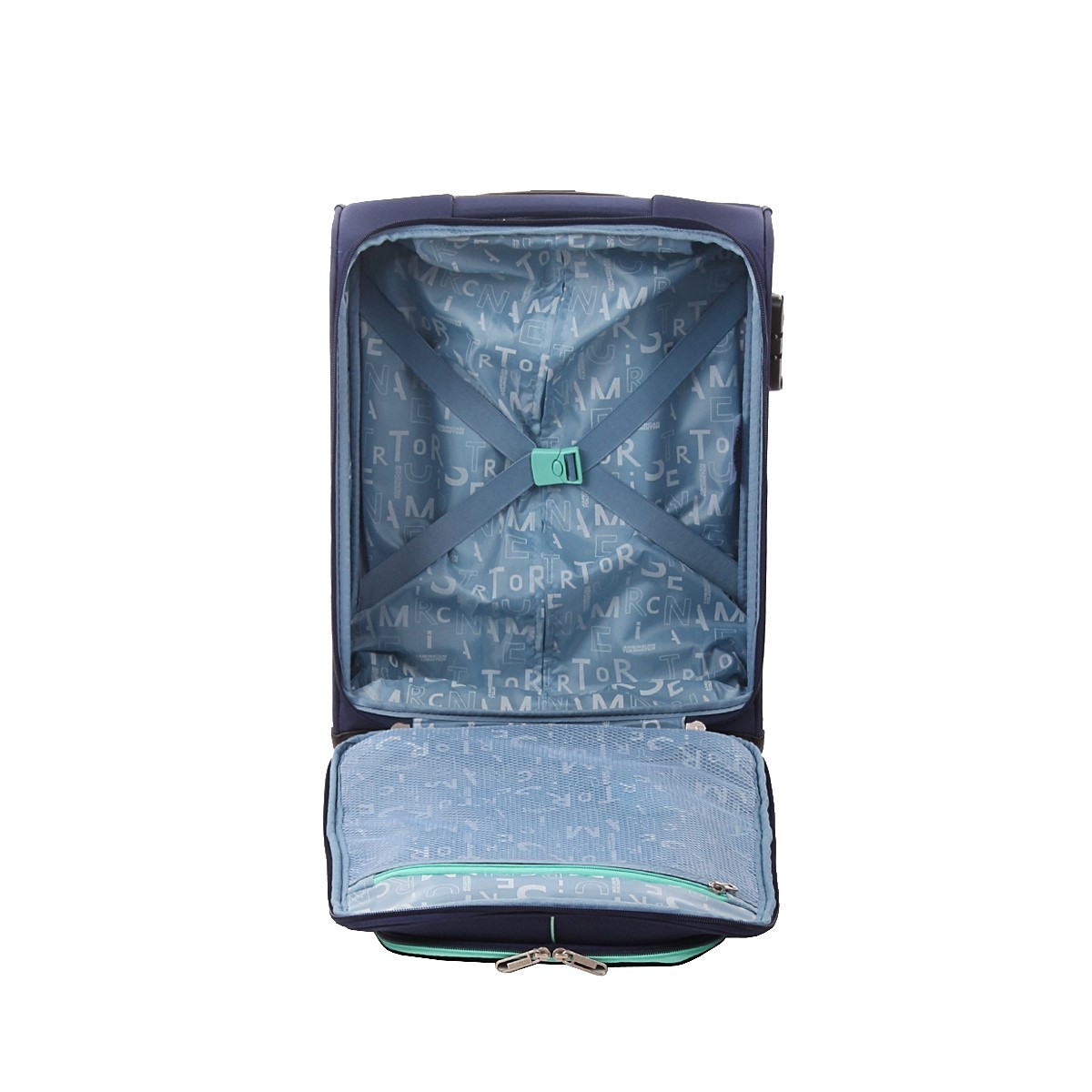 American tourister by samsonite Trolley cabina 45cm Combat navy Sea seeker MD7*41004