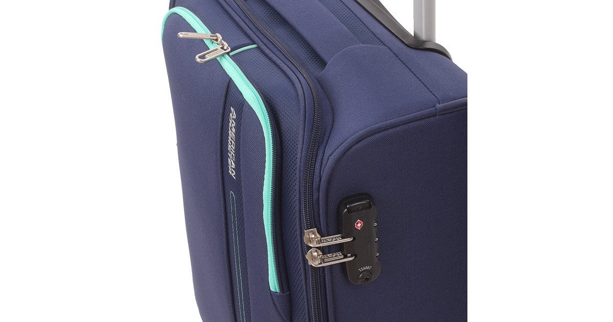 American tourister by samsonite Trolley cabina 45cm Combat navy Sea seeker MD7*41004