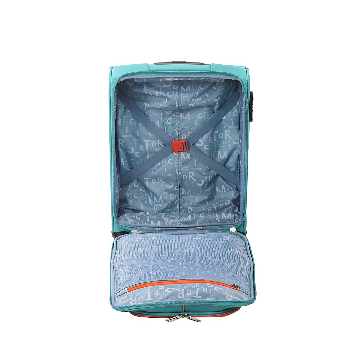 American tourister by samsonite Trolley cabina 45cm Aqua green Sea seeker MD7*34004